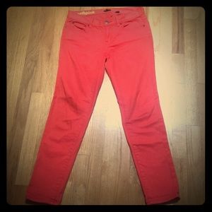 Jcrew toothpick jeans